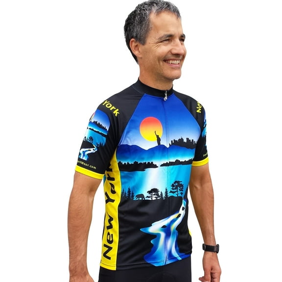 Free Spirit Bike Jerseys New York Cycling Jersey