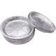 thumbnail image 3 of Set de 50 moldes para tartas - Aluminio - Calidad Premium - 23 cm Platos desechables de aluminio para tartas y quiches., 3 of 5