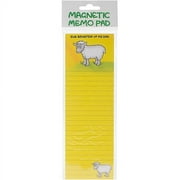Magnetic Memo Pad 2.75"x8.25"-ewe Bright