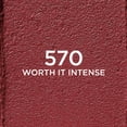 thumbnail image 4 of L'Oreal Paris Colour Riche Blurred Matte Lipstick , Worth It Intense 570, 0.13 oz, 4 of 9