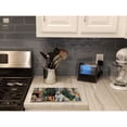 thumbnail image 3 of Fox Terrier Cozy Christmas Glass Cutting Board Large 12 in x 15 in, 3 of 5