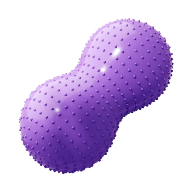 Silla sensorial con asiento oscilante, pelota de equilibrio y estabilidad para yoga, gimnasio, mujeres, hombres y hogar. Violeta claro