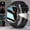 Black Silicone Watch, variant on Men's Outdoor Smart Watch 1.81" HD Touchscreen, Wireless Calling, USB Charging, Multiple Sports Modes, Compatible with Android iPhone, Holiday Gift Black