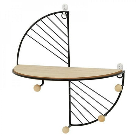 

[CLEARANCE]Simple Wrought Iron Hook Wall Hanging Rack Wall Hanging Decorative Storage Rack