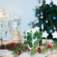 thumbnail image 6 of MAMOWEAR Red Berry Christmas Garland, 5ft Flexible Artificial Red and Burgundy Berry Garland for Indoor Outdoor Hone Fireplace Decoration for Winter Christmas Holiday New Year Decor, 6 of 7