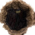 thumbnail image 4 of Dakota Dan Trooper Ear Flap Winter Bomber Cap w/ Faux Fur Lining Hat NEW NWT, 4 of 4