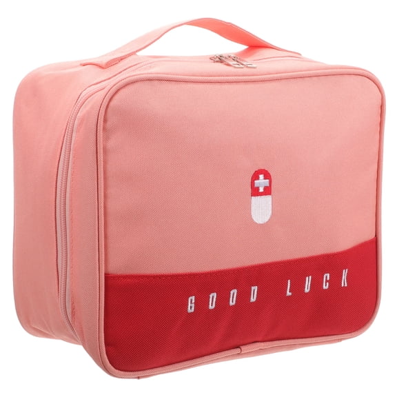 HOKARUA Medicine Bag Portable First Aid Bag Travel Medicine Pill Bag Emergency Bag Large Capacity Medicine Bag