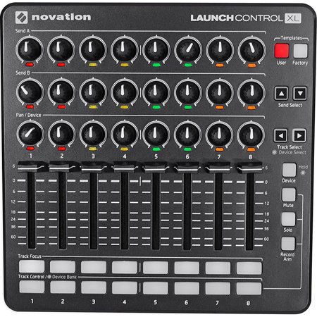 Open Box Novation Launch Control XL, Ableton Live Controller, Black -