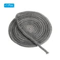 thumbnail image 3 of Junta de estufa de leña Uxcell 1/4" x 118", cuerda de sellado de alta resistencia a la temperatura de tipo redondo de fibra de grafito, negra, 3 of 6