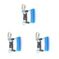 thumbnail image 4 of Cuerda de resorte de buceo Greeniant resistente conveniente 3piezas Azul, 4 of 6