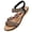 Black, variant on Womens Flats Sandals Bohemian Beaded Comfort Dressy Summer Walking Shoes for Beach Travel Casual Wear