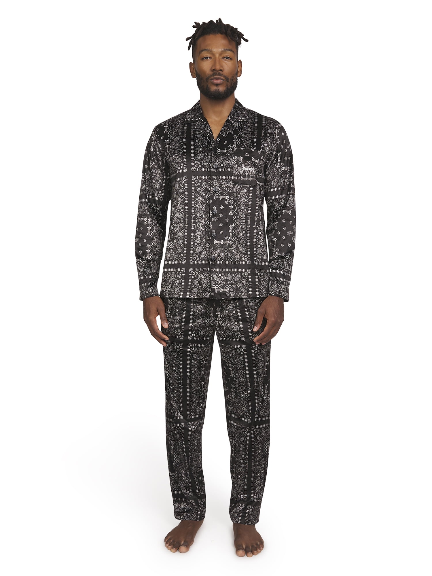 Dogg Supply by Snoop Dogg Men's 2-Piece Long Sleeve Microfleece