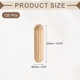 thumbnail image 2 of Uxcell Wooden Dowel Pins Straight Dowel Rods Wood Fluted Dowels Rods for Crafts Furniture DIY Hardwoods 0.2'' x 0.79'', 2 of 7