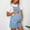 A179 Blue, variant on Xdegoge Maternity Rompers for Pregnant Women Adjustable Strap Sleeveless Loose Casual Wide Leg Jumpers Plus Size Short Jumpsuits Bib Overalls Solid Color