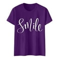 thumbnail image 4 of SHITINN T Shirts for Women Graphic Tee Clothes Summer Short Sleeve Top Shirt Women Short Sleeve Tops for Women Women Clothing, 4 of 4
