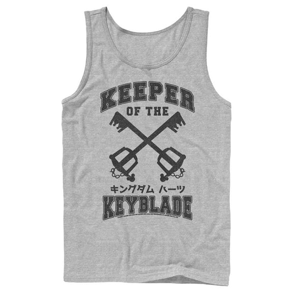 Men's Kingdom Hearts 1 Clashing Blades Tank Top Athletic Heather Medium