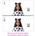 thumbnail image 4 of Barbie Doll Cutie Reveal Panda Plush Costume Doll with Pet, Color Change, 4 of 7