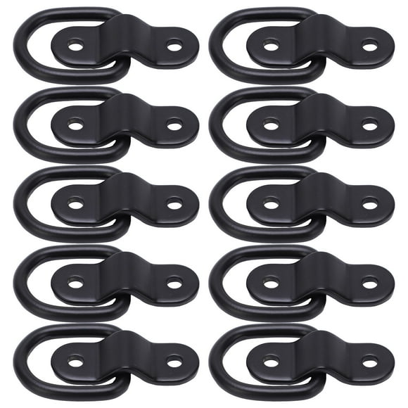 Tie Down Anchors,10Sets Tie Down Anchors Heavy Duty D Ring Tie Down D Ring Sleek Aesthetic