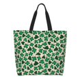 thumbnail image 1 of Easygdp Happy St. Patrick's Day Bolsas Tote para Mujer, Bolsos de Hombro para Viaje, Bolsos de Mano de Gran Capacidad para Compras y Trabajo, 1 of 8