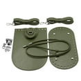thumbnail image 1 of TISHITA 7Pcs/Set Leather Bag Bottom Base Drawstring Strap Bag Buckle Shoulder Bag Making Green, 1 of 8