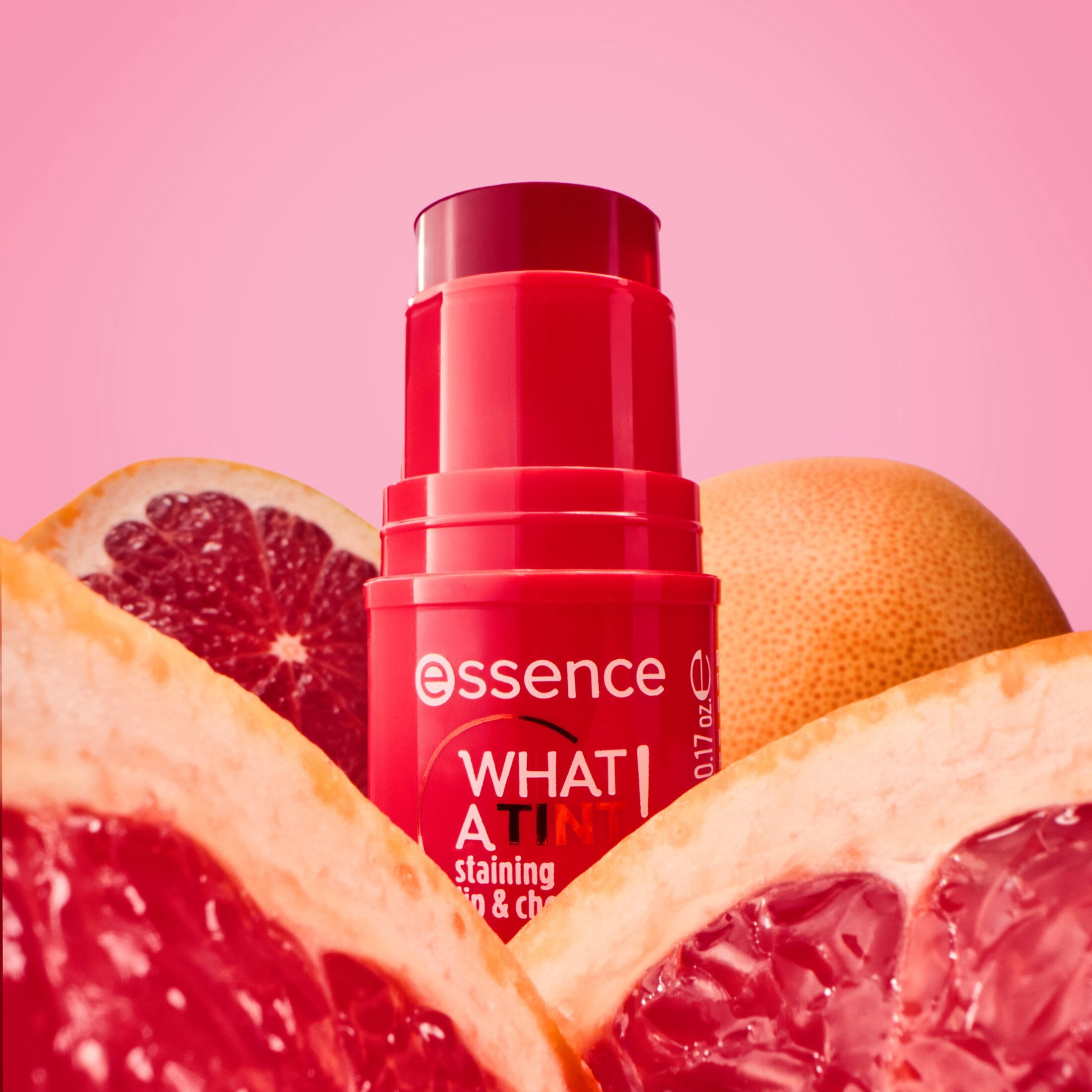 essence What a Tint Staining Lip & Cheek Jelly Tint, 20 Grapefruit Bliss
