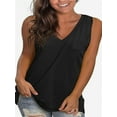 thumbnail image 3 of Tank Tops for Women Casual V Neck Basic Cami Camisoles, 3 of 4