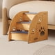 thumbnail image 1 of Escaleras de madera para mascotas, rampa para mascotas, escaleras portátiles para cachorros, rampa para cama, escaleras para perros, escaleras para 3 plantas, 1 of 8