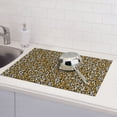 thumbnail image 5 of Bingfone Leopard ,18" x 24"Dish Drying Mat for Kitchen Counter,Ultra Absorbent Microfiber, 5 of 7