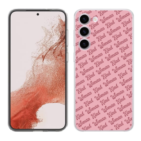 TalkingCase Slim Phone Case Compatible for Samsung Galaxy S23+ Plus 2023, Kind Woman Pattern Print, Lightweight, Flexible, USA