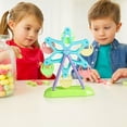 thumbnail image 4 of Qaailabf Porte-Collation Grande Roue pour Enfants Fournitures pour Perroquet Jouets Casse-Tête Accessoires d'Entraînement Interactifs Fournitures d'Entraînement pour Oiseaux, 4 of 9