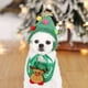 thumbnail image 3 of Bandanas navideñas para mascotas Collar para perros gatos perros y gatos Likrtyny adorno para gorro de felpa para Año Nuevo accesorios para cachorros de Papá Noel, 3 of 8