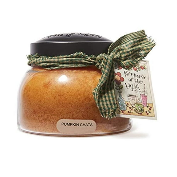 A Cheerful Giver 12143 - 22oz Pumpkin Chata Mama Keepers of the Light Candle