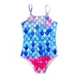 thumbnail image 1 of Traje de baño de una pieza para niñas, diseño de sirena, recorte a rayas, conjunto de Bikini de alta calidad para niños zhangyuxiang unisex, 1 of 2