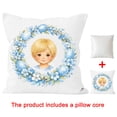 thumbnail image 3 of CaiYueKe Easter Throw Pillow Cushion Cover Decorative Holiday Home Decor Soft Plush Accent Pillow for Kids Room Sofa Bed Living Nursery Decorations Gift Ideas Basket Stuffer Spring Seasonal Decor, 3 of 6