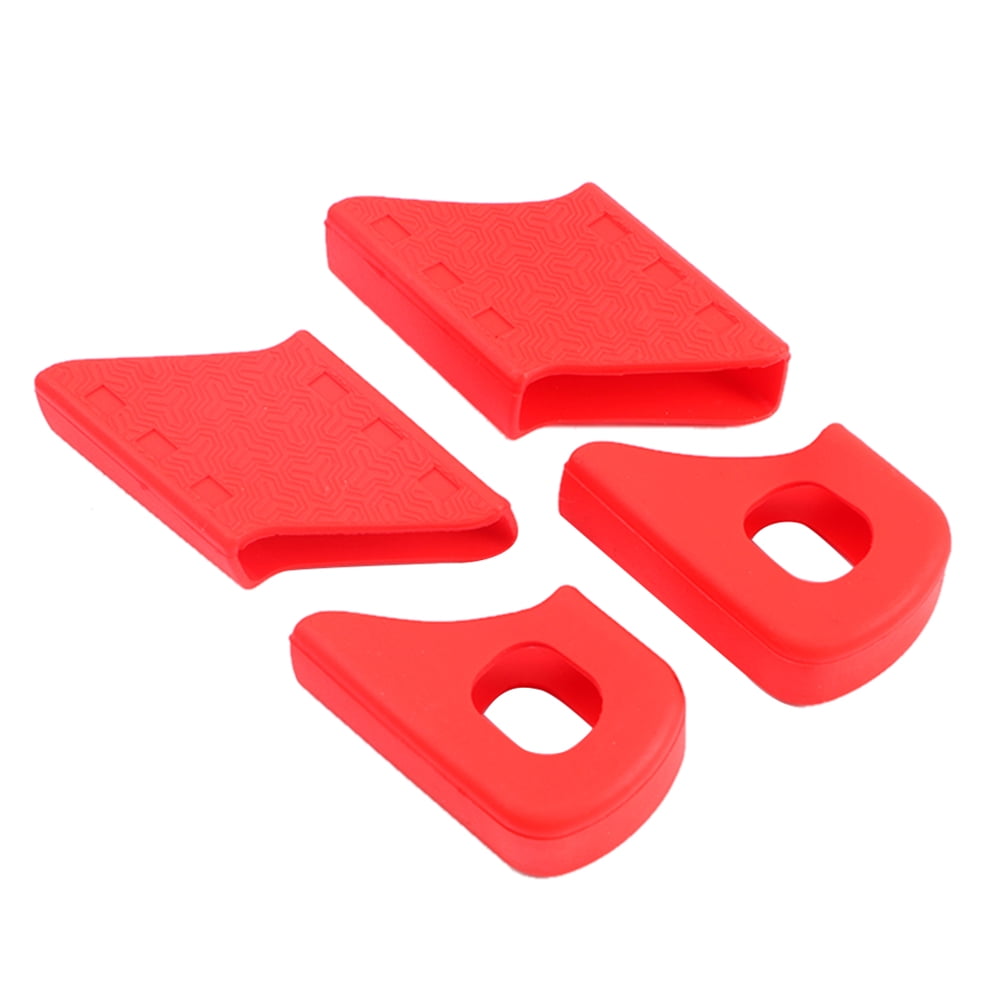 Details about / Bicycle Silicon Crank Arm Protector Case Cover Cap Crankset Cycle MTB Bike