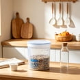 thumbnail image 5 of Fufafayo Plastic Airtight Storage Jars, Multipurpose Kitchen Sealed Containers, Grain Cereal Storage Canisters, Reusable Food Storage Pots for Powdered Milk, 5 of 6