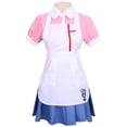 thumbnail image 2 of Disfraces de Halloween 2024 S-XXL disfraz de anime cosplay Danganronpa Rondo 2 niñera Sinki Mikan uniforme de sirvienta, 2 of 4