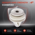 thumbnail image 5 of A-Premium 30 PCS Headliner & Trim Panel Retainer Clips Triple Head Compatible with Hyundai Elantra 2001-2010, Equus 2014-2016, Entourage 2008, Genesis Coupe 2010-2012, 5 of 9