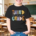 thumbnail image 3 of Y-Sunset Kindergarten Shirts for Girls Watch Out Kindergarten Here I Come Shirt Kids Back to School T Shirt Children School Tee 7-8 Years/Black, 3 of 5