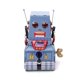thumbnail image 3 of Vintage Wind Up Tank Robot Clockwork W / Key Regalo coleccionable perfecto Macarena Wind Up Tank Robot Toy Regalo coleccionable con llave, 3 of 6