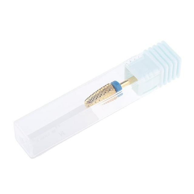 Broca eléctrica profesional para uñas acrílica de limpieza de cutícus de seguridad Azul Zulema Brocas de uñas para brocas de uñas