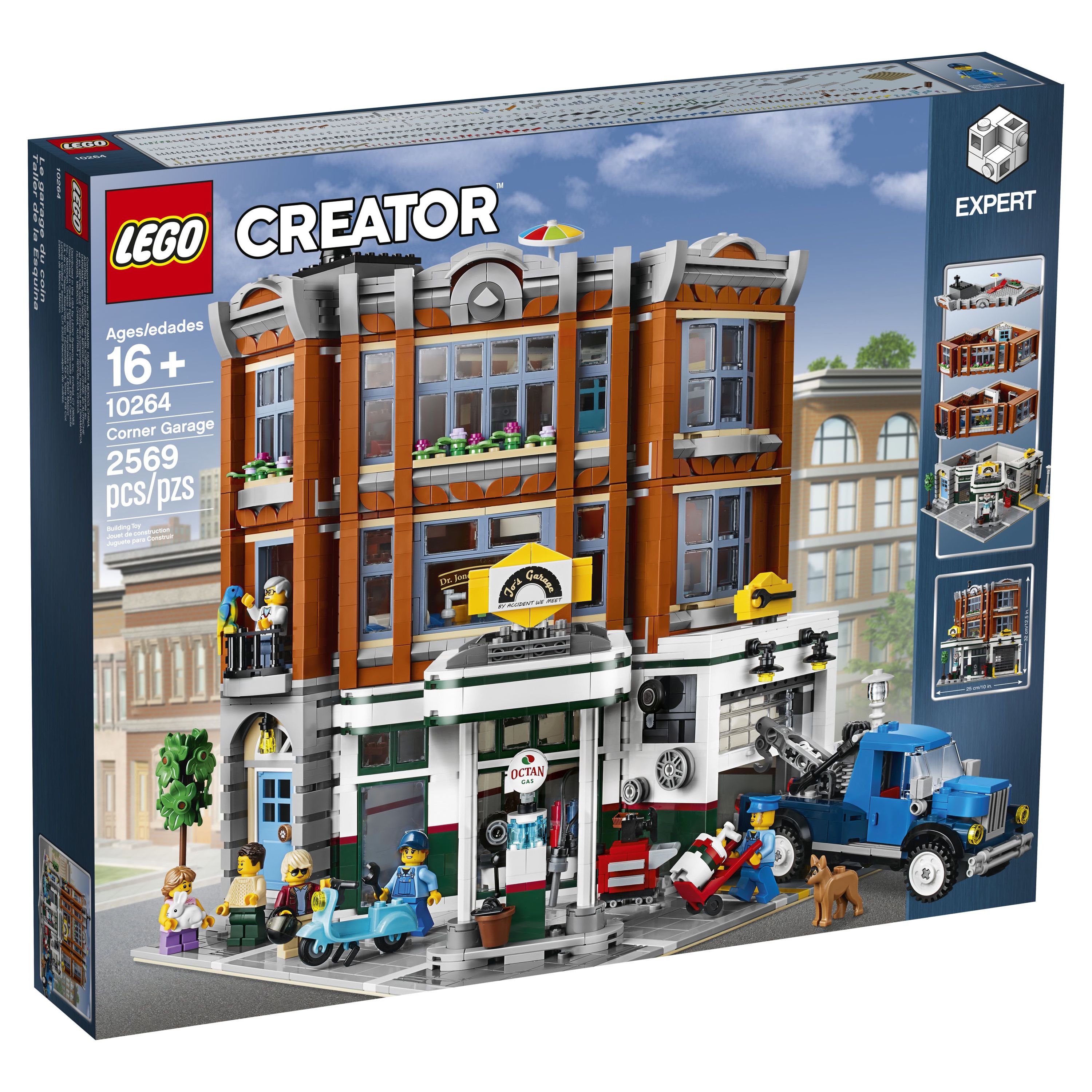 LEGO Creator Expert Corner Garage 10264 Building Set (2,569 Pieces) - image 3 of 4