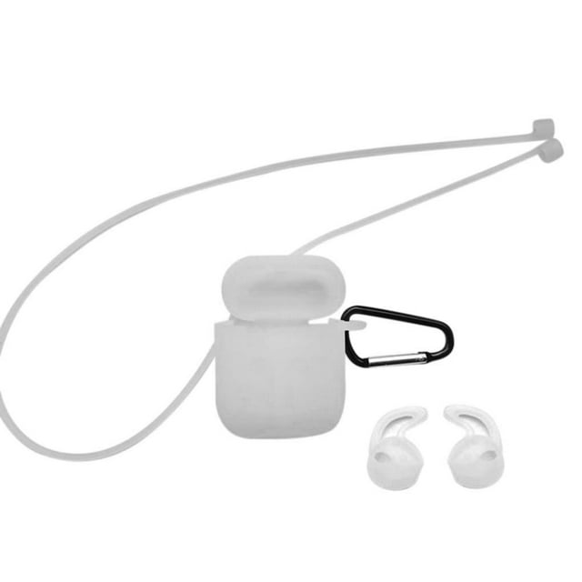 jesticaly Silicone Wireless for True Wireless Earphone Cover Box Charging Case clear 1Set