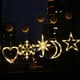 thumbnail image 4 of Luces LED ANGGREK Ventosa Para Ventana De Navidad 8 Estrellas Parpadeantes, 4 of 8