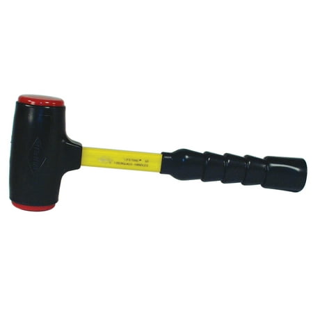 Spline Drive Hammer - Nupla Extreme Power Drive Dead-Blow Hammers, 4 lb Head, 15 1/2 in Handle, Yellow