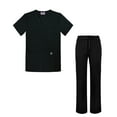 thumbnail image 1 of Sivvan Medical Uniform Scrub Set - V-Neck Scrub Top Drawstring Scrub Pants Unisex fit, 1 of 5