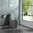 thumbnail image 3 of Keazile 16 1/8 inch Seat Height 1.1/1.6 GPF Dual Flush One Piece Elongated Toilet,Soft-Close Seat, 3 of 8