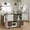 White, variant on MODERNLUXE Mobile Kitchen Island with Drop Leaf,Rolling Kitchen Cart on Wheels with Storage Cabinets,Power Outlet,2 Drawers & Spice Rack,Portable Island Table for Kitchen Dining Room, Black