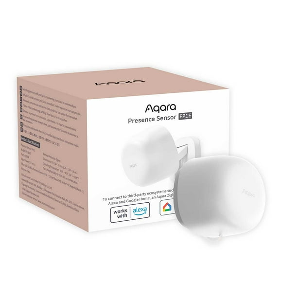 Sensor de Presencia Aqara FP1E con IA Soporte Matter con Apple Home Alexa Google Home