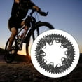 thumbnail image 2 of LOVIVER Roue de Chaîne de Vélo Pliant Composant Ultraléger Pièces 7-10 Vitesses 52-60T Alliage d'Aluminium 110/130BCD Chaîne Roue de Chaîne 52T, 2 of 8